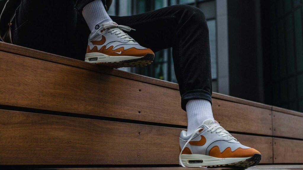 Nike comfortable sneakers for outdoor activity.